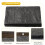5MX5M Leaf Netting Pool Leaf Screen Cover for Inground and Above Ground Rectangle Pools Fine Mesh Pool Screen Cover 4