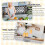Eco-Friendly Bamboo Chopping Board for Kitchen with Handle - Ideal for Pizza, Bread, Steak S 6