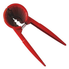 Multifunction Nutcracker with Non-Slip Handle, Alloy Shell Cracker Red