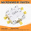 0.1-6GHz RF  SP4T RF  High Isolation 1/4 Microwave Electronic  RF 10