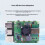 For Raspberry Pi 4 & 3 B+ PoE+ HAT - Power over Ether, Expanding Board Moudle, Supports 802.3af/At 5
