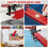 Sewing Machine Needle Threader, 4 in 1 Automatic Quick Threading Tool, Multifunctional Stitch-Insertion Seam Guide 6