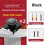Hall Effect Joystick Replacement for  with Repair Tools No Drifting Electromagnetic Stick for  OLED/Lite 1PC 5