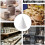 50Pcs Kiln Stilts Support Nails Ceramic Refractory Cone Support Nails Temperature Reusable Pottery Tools for Firing B 4