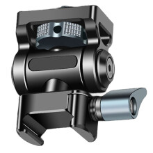 Universal for Nato Clamp Quick Release Camera Field Monitor Mount Holder 360 Rotation 180 Tilt for Phone Mic