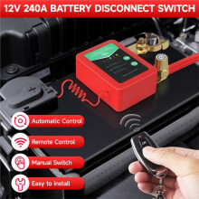 Interrupteur Intelligent 12 V pour Batterie Voiture, Interrupteur D'Arrêt Automatique pour Batterie Voiture ou Bateau, Accessoires pour Interrupteur