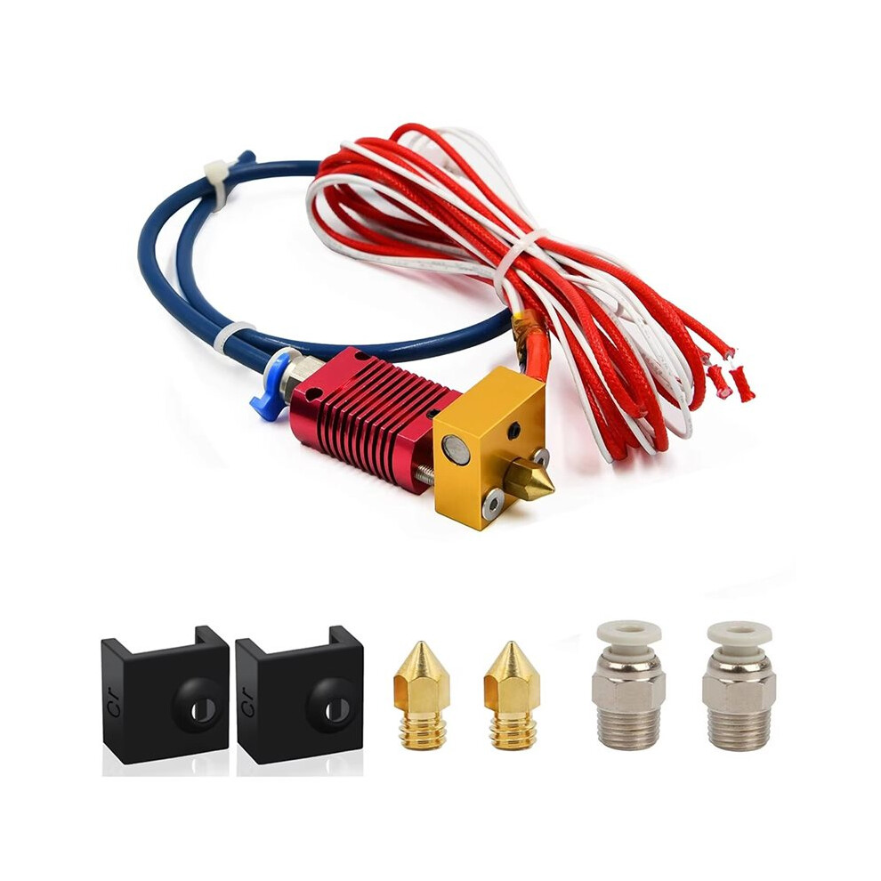 Mk8 24V Hotend Kit For 3 Series Assembled Extruder With 0.4Mm Nozzle Assembled Extruder Replacement Part 6034011522248