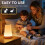 LED Night Light Bedside Lamp Touch and Remote Control Dimmable Tabletop 13 RGB Colors Changing 5 Brightness 4