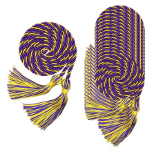 20 Pcs Graduation Cords, Cords with Tassel for Bachelor,Master, Doctor Graduation Ceremonies Gold and