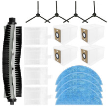 For A30 Pro Accessories Main Brush Filter Dust Bag Mop Cloth Washable Replacement Parts Kit
