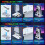 Heat Dissipation Bracket Base with RGB Lighting for PS5 Double Handle Handle Charging Block for PS5/SLIM/Pro Host Black 7