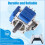 10PCS TMR Electromagnetic Hall Effect Joystick for PS5 Controller 3D Analog Stick Replacement Repair Parts 4