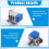 10PCS TMR Electromagnetic Hall Effect Joystick for PS5 Controller 3D Analog Stick Replacement Repair Parts 5