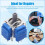10PCS TMR Electromagnetic Hall Effect Joystick for PS5 Controller 3D Analog Stick Replacement Repair Parts 3