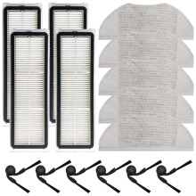 15PCS Replacement Parts Side Brush Hepa Filters Mop Cloth for Robot Vacuum S40/OV81 Vacuum Cleaner Parts