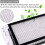 12 Pcs for  S5 MAX S50 MAX S55 MAX S6 MAXV Vacuum Main Side Brush Mop Filter 5
