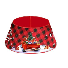 Christmas Tree Collar Holiday Decor Artificial Christmas Tree Collar for Home Apartment Living Room Study Family C