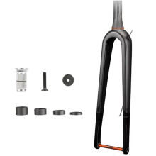 TOSEEK Bicycle Carbon Fiber Front Fork Gravel Road Bike Front Fork TORAY T800 Carbon Fiber Material Semi-Hidden