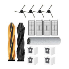 15PCS for Mova Z60 Ultra Robot Vacuum Cleaner Accessories Main Brush Roller Mop Dust Bags Side Brush HEPA Filter