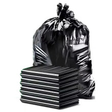 100pcs Property Management Garbage Bags Large Sanitation Garbage Bags Flat-Top, Thickened, Oversized Plastic Bags