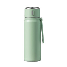Thermoses Cup High Appearance Level Stainless Steel Water Cup Food Grade Children Students Special Cup for School Green