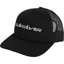 (One Size, True Black) Quiksilver Mens Omni Trucker Cap