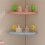 Dopamine Color Triangle Shower Shelf - Wall Mounted, Drainable, Punch-Free Corner Storage 4