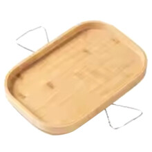 Multi-Purpose Tray Storage Tray Sofa Handrail Special Storage Tray Remote Control Snacks and Beverage Placement Storage Square Khaki