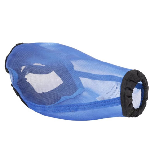 Anti-Mosquito Dog Muzzle Adjustable Breathable Bite-Resistant Pet Mask Outdoor Walking Training Comfortable Safe  M