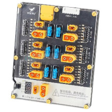 Thor Pro 6 Port LIPO Balance Charger Board 40A XT60 XT30 Plug 2-6S LIPO Discharger for IMAX B6 ISDT Q6 HOTA D6 Pro