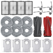 Accessory for Saros 10R Vacuum Cleaner Main Side Brush HEPA Filters Mop Pads Dust Bags Replacement Parts