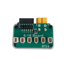 Battery Charging Hub OSH 6-Port 1S Battery Charging Hub Multi-Port Charger Board for RC Drone Batteries BT2.0