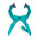 Flexible 0 180 Degree Positioning Tool Clamp for Complex Shaped Object Fixation Cyan 1