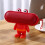 Audio Protective Case for  Pill Speaker Dustproof Waterproof Audio Protective Cover Mount Holder Red 3