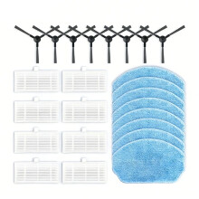 Brush Filter Mop Replacement Parts for Cecotec Conga M10 999 Origin 999 Map X-Treme Robot Vacuum Cleaner