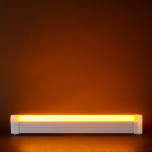 32 cm langer Handleuchtstab, umwandelbares Umgebungslicht, wiederaufladbare Notlichtröhre, farbiges Live-Streaming-Fülllicht (Warmgelb): 32 cm