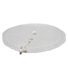 Saia para Árvore de Natal de 48 Polegadas, Saia para Árvore de Natal, Saia com Base Redonda para Decoração de Árvore de Natal de 6 A 8 Pés,