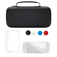 Carrying Case for 2 Accessories Kit for 2 Screen Protector Case Thumb Grip