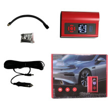 Ai8 Tragbares multifunktionales LCD-Notstromaggregat 12V Autostarter-Luftpumpe (Rot):rot