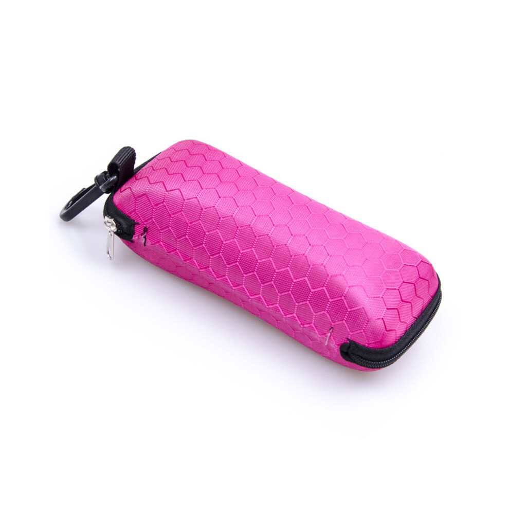 Roc-Electron (Rose Red) Rectangle Zipper Sunglasses Case (50 Chars)