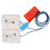 AED Trainer Pads Works with Manikin Only AED Trainer Placement Training Pads Small AED Training Pads for Training Use 6