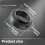MS97 Microscope Ring Light Polarized 32 LED Ring Lamp Adjustable Brightness Anti Glare Eliminates Reflection 7