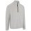 (L, Concrete Heather) Callaway Golf Mens Brushed Rib 1/4 Zip Pullover Thermal Opti-Dri Sweater 1