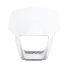 White Headlight Cover Shroud Visor Plate for CRF250X CRF 250 2004-2007 CRF450X CRF 450 2005-2007 61300-KSC-000ZA