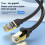 Cat8 40Gbps Ethernet Cable 1.5M 2000MHz High Speed Internet Double Shield Networking for PS5 PC Router 4