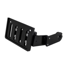 Motorcycle License Plate Bracket Rear Side Mount Support Holder for Softail Fat Boy Breakout FXBB FLFB 2018-