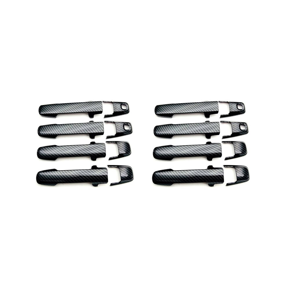 16X For Hustler Mr52s/Mr92s 2020-2022 Car Carbon Fiber Door Handle Cover Trim Decorator Sticker Exterior 4711551590549