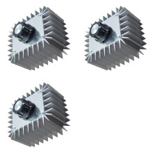 3X AC 220V 5000W SCR Regulador de Tensão Controlador de Velocidade Do Motor Luz Escurecimento Dimmers Termostato 5000W Controlador de Velocidade Do