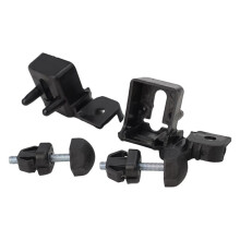 10x Left Right Headlight Mount Bracket & Hood Bumper Stopper Kit DS7Z16758D,DS73-16K808-AA for Fusion