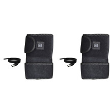 2X Heating Massager Electric Knee Heating Pad Heated Knee Brace Support for Arthritis Joint Old Cold Leg Knee Warmer